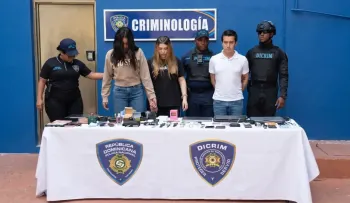 Apresan a dos mujeres y un hombre colombianos por red de 'Las Dormilonas' en Santo Domingo Este