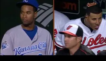 Dominicanos Manny Machado y Yordano Ventura terminan a los puños (VIDEO)