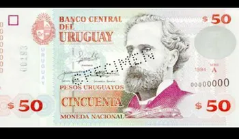 Uruguay celebra los 50 años del Banco Central imprimiendo billetes plásticos por primera vez