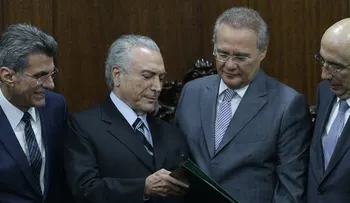 Grabación compromete a líder Senado de Brasil