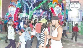 Dicen parque Brillante Navidad supera expectativa visita personas