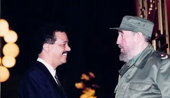 Fidel sobre RD: â??Me encuentro aquí, y casi no lo creo: fue un sueño de toda la vidaâ?