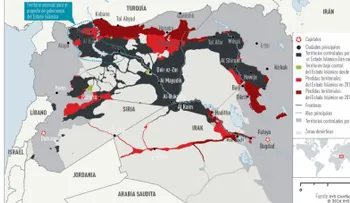 El mapa que el Estado Islámico no quiere que el mundo vea