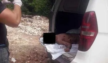 Encuentran cadáver debajo de puente Juan Bosch.