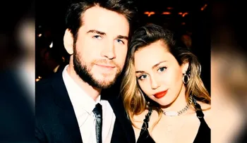 La demostración de amor de Liam Hemsworth a Miley Cyrus en su primera aparición como esposos