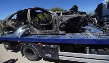 Confirman accidente que provocó la muerte de Reyes fue por alta velocidad
