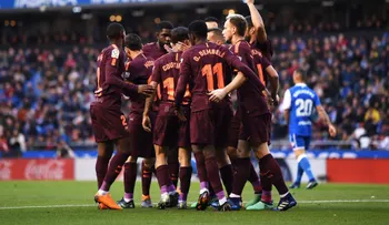 Barcelona gana la liga de España y conquista el doblete