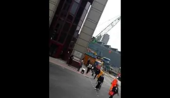 Mujer pasea su pareja en cuatro patas (VIDEO)
