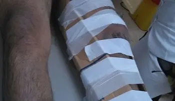 Hombre se lanza de puente en Moca