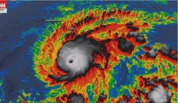 Alarma en Hawai: el peligroso huracán Lane se convierte en categoría 5 y se acerca al archipiélago
