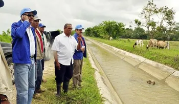 Agricultores dicen trabajos del INDRHI evitaron graves daños por las inundaciones
