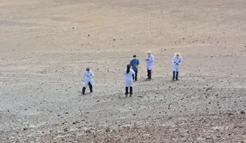 La NASA estudia la superficie de Marte... en Perú