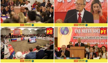 Petro y Díaz-Canel encabezan inauguración del XXX Seminario Internacional "Los Partidos y una Nueva Sociedad" en México