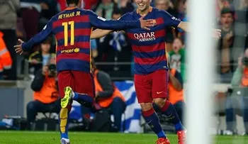 El Madrid pierde; Suárez y Neymar colocan de líder al Barcelona