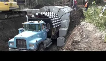 Inventan un nuevo modo de construir la arcada de un túnel en un cerrar de ojos (VIDEO)