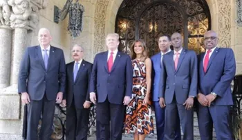 Trump se reúne con gobernantes de naciones caribeñas para impulsar transición "pacífica y democrática" en Venezuela