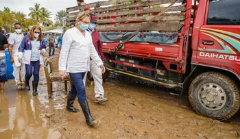 Plan Social lleva operativo de emergencia y evalúa daños en zonas afectadas por inundaciones