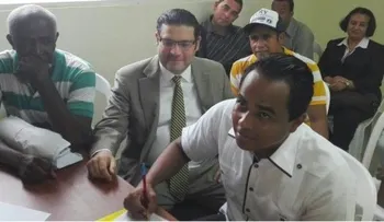Eury Solano Quiñones inscribe candidatura a regidor del DN por el PRM