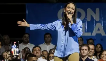 Machado promete desalojar a Nicolás Maduro del poder