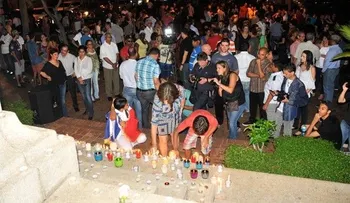 Realizan acto de solidaridad en Santo Domingo