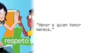 Honor a quien honor merece