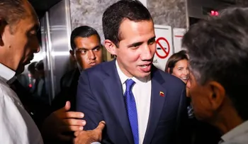 Guaidó dice que no habrá una intervención militar en Venezuel; es Maduro el que busca una solución así 