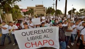 Arrestan a 211 en marcha a favor de â??El Chapoâ?