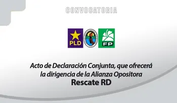 PLD convoca rueda de prensa para este lunes