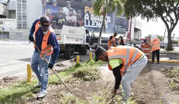 Obras Públicas y Lidom inician acondicionamiento áreas interna y externa del estadio Quisqueya