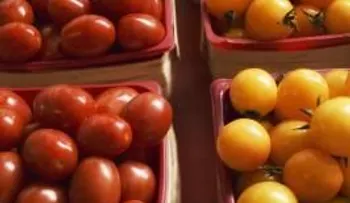 Las calorías de los tomates dulces de uva