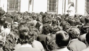 Aporte Dominicanos en V congreso de estudiantes (Chile, 1973) Una de los edecanes fue la joven socialista Michelle Bachelet, futura