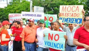 Mocanos marchan contra la inseguridad; dicen autoridades son incompetentes
