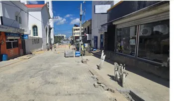 Desarrollo Provincial supervisa adoquinado de calle Del Sol