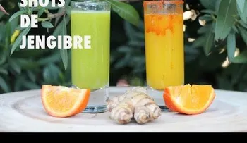 Shots de Jengibre para Desinflamar y Reforzar el Sistema Inmunologico