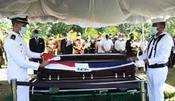 Con honores militares, sepultan restos de Don Silverio Ascención Vidal; su hijo Deligne lo define como un guerrero de la democracia