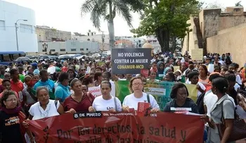 Gobierno no recibió a mujeres exigían igualdad