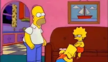  Un fanático de 'Los Simpson' en Argentina hace un divertido hallazgo