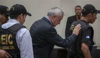 Juez dicta prisión preventiva al ex presidente de Guatemala, Otto Pérez