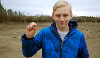 Este adolescente encontró un enorme diamante de 7,44 quilates en un parque de Estados Unidos