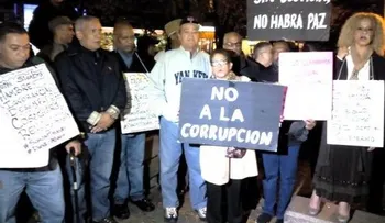 En NY también protestan contra corrupción en RD