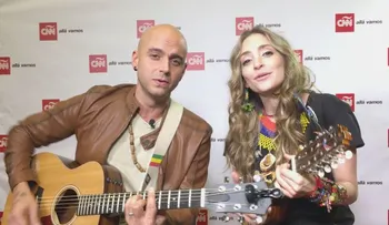 Mirella Cesaâ?? y Sie7eâ?? cantaron para los ecuatorianos con todo el corazón
