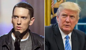 Eminem dedica a Trump un duro verso en nueva colaboración