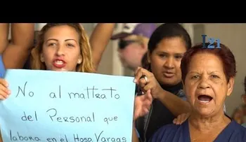 Camareras del Hospital Vargas denunciaron despido indirecto (VIDEO)