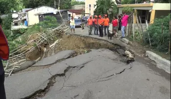 Empeoran derrumbes en Villa Verde de Santiago