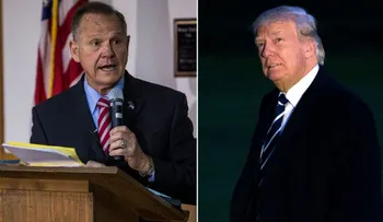 Donald Trump respaldó a Roy Moore, candidato acusado de abusos sexuales contra menores