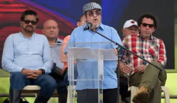 Este es el nombre y logo del partido de las FARC