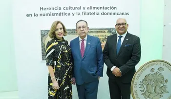 Banco Central abre la exposición "Herencia cultural y alimentación en la numismática y filatelia dominicanas"