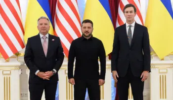 Emisarios de EE.UU. se reúnen con Zelenski para reactivar el diálogo de paz con Rusia