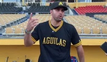 Pipe Urueta admite que la ofensiva de las Águilas aún no despierta tras caer 6-2 ante el Licey
