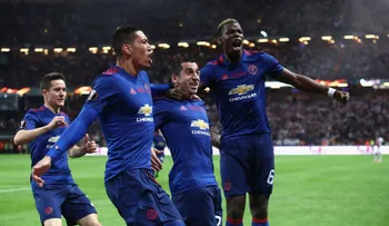 Manchester United, campeón de la Europa League y clasificado a la Champions